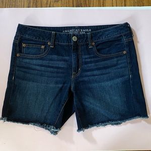American Eagle Denim Shorts Size 8 W 30